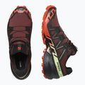 Чоловічі кросівки Salomon Speedcross 6 ромові родзинки/черрі/коньяк 13