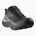 Кросівки для бігу чоловічі Salomon Genesis GTX black/agave green/urban chic 8
