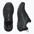 Кросівки для бігу чоловічі Salomon Genesis GTX black/agave green/urban chic 13