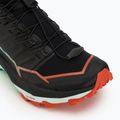 Кросівки для бігу жіночі Salomon Thundercross black/cherry tomato/electric green 7
