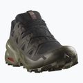 Кросівки для бігу чоловічі Salomon Speedcross 6 GTX black/peat/deep lichen green
