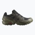 Кросівки для бігу чоловічі Salomon Speedcross 6 GTX black/peat/deep lichen green 2
