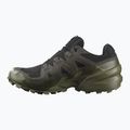 Кросівки для бігу чоловічі Salomon Speedcross 6 GTX black/peat/deep lichen green 3