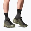 Кросівки для бігу чоловічі Salomon Speedcross 6 GTX black/peat/deep lichen green 7