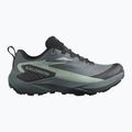Кросівки для бігу жіночі Salomon Genesis GTX turbulence/black/green milieu