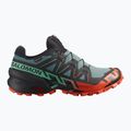 Чоловічі кросівки Salomon Speedcross 6 GTX північний атлантик/чорний/черрі томат 8