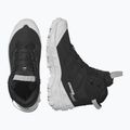 Черевики трекінгові чоловічі Salomon Crossrak Powder WP black/black/white 13