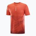 Футболка для бігу чоловіча Salomon S/Lab Ultra Tee Aop burnt sienna 4