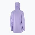 Куртка вітровка жіноча Salomon Outerpath Pro 2.5L violet tulip 10