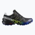 Кросівки для бігу чоловічі Salomon Speedcross 6 Gtx Fan Fire black/surf the web/safety yellow