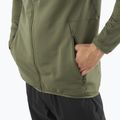 Кофта трекінгова чоловіча Salomon Essential Lightwarm Full Zip grape leaf 6