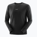 Лонгслів для бігу чоловічий Salomon SHAKEout Core deep black 4
