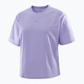 Футболка жіноча Salomon Trackline Tee SS violet tulip 6