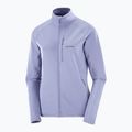 Кофта трекінгова жіноча Salomon Lightwarm Full Zip blue granite 6