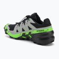 Кросівки для бігу чоловічі Salomon Speedcross 6 GTX black/alloy/green gecko 3