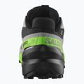 Кросівки для бігу чоловічі Salomon Speedcross 6 GTX black/alloy/green gecko 5