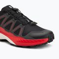 Кросівки для бігу чоловічі Salomon Speedcross Peak black/asphalt/fiery red 7