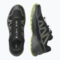 Кросівки для бігу чоловічі Salomon Speedcross Peak GTX black/urban chic/dark citron 8