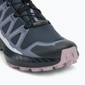 Кросівки для бігу жіночі Salomon Speedcross Peak GTX blue nights / grisaille / nirvana 7