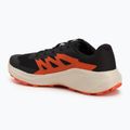 Кросівки для бігу чоловічі Salomon Alphaglide black/rainy day/red orange 3