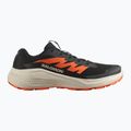 Кросівки для бігу чоловічі Salomon Alphaglide black/rainy day/red orange 2