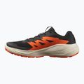Кросівки для бігу чоловічі Salomon Alphaglide black/rainy day/red orange 3