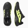 Кросівки для бігу чоловічі Salomon Alphaglide GTX black/alloy/sharp green 5