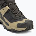 Чоловічі трекінгові черевики Salomon X Ultra 5 MID GTX торф'яні / сіро-зелені / сині ночі 7