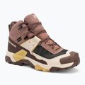 Жіночі трекінгові черевики Salomon X Ultra 5 MID GTX burdwood / French roast / ротанг