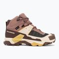 Жіночі трекінгові черевики Salomon X Ultra 5 MID GTX burdwood / French roast / ротанг 2
