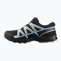 Кросівки для бігу дитячі Salomon Speedcross Waterproof black/vanilla ice/french blue 9