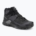 Черевики трекінгові чоловічі Salomon X Ultra 5 MID Wide GTX black/asphalt/ castlerock