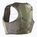 Жилет для бігу Salomon Active Skin 4 Gravel Set wren/deep lichen green/spicy mustard 2
