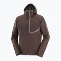 Куртка для бігу чоловіча Salomon Bonatti Trail cofee bean 8