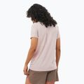 Футболка для бігу жіноча Salomon Sense Aero Tee GFX etherea/neon flame 2