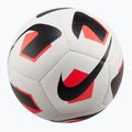 М'яч футбольний Nike Park Team 2.0 white/bright crimson/black розмір 3 5