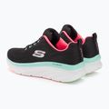 Жіночі кросівки SKECHERS D'Lux Walker Let It Glow чорні/м'ятні 4