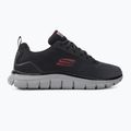 Кросівки тренувальні чоловічі SKECHERS Track Ripkent black/charcoal 2