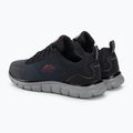 Кросівки тренувальні чоловічі SKECHERS Track Ripkent black/charcoal 4