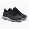 Кросівки тренувальні чоловічі SKECHERS Track Ripkent black/charcoal 5