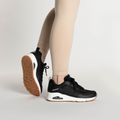 Черевики жіночі SKECHERS Uno Inside Matters black/white/mesh 2