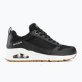 Черевики жіночі SKECHERS Uno Inside Matters black/white/mesh 3