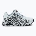 Кросівки жіночі SKECHERS JGoldcrown Uno Spread The Love white/black/gray 2