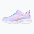 Кросівки тренувальні дитячі SKECHERS Microspec Max Airy Color lavender/multi 13