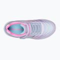 Кросівки тренувальні дитячі SKECHERS Microspec Max Airy Color lavender/multi 15