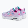 Кросівки тренувальні дитячі SKECHERS Microspec Max Airy Color lavender/multi 3