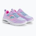 Кросівки тренувальні дитячі SKECHERS Microspec Max Airy Color lavender/multi 4
