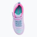 Кросівки тренувальні дитячі SKECHERS Microspec Max Airy Color lavender/multi 6