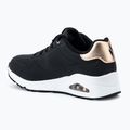 Жіночі туфлі SKECHERS Uno Golden Air чорні 3