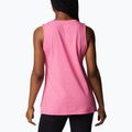 Футболка трекінгова жіноча Columbia Sun Trek Tank wild geranium heather 2